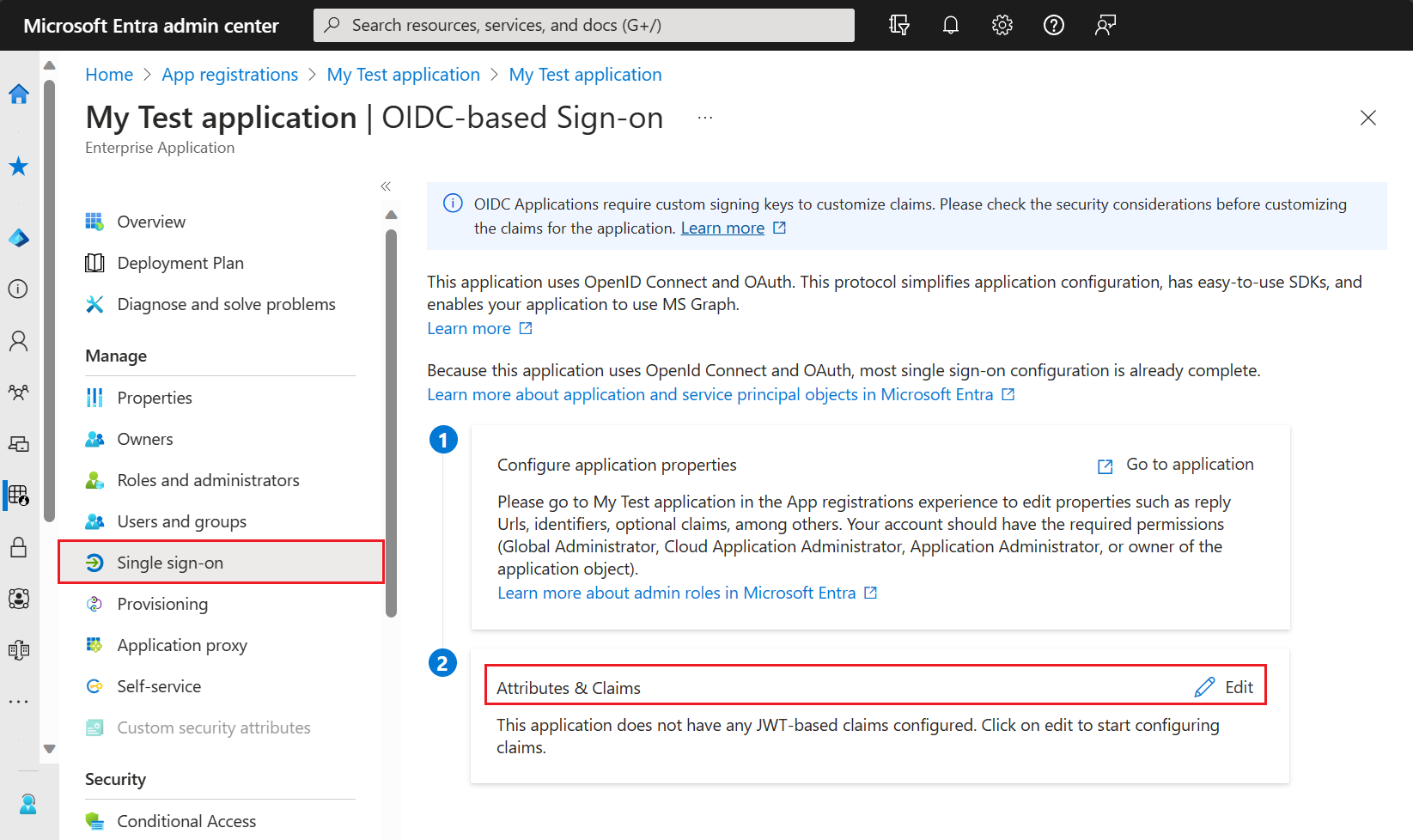 Assign attributes